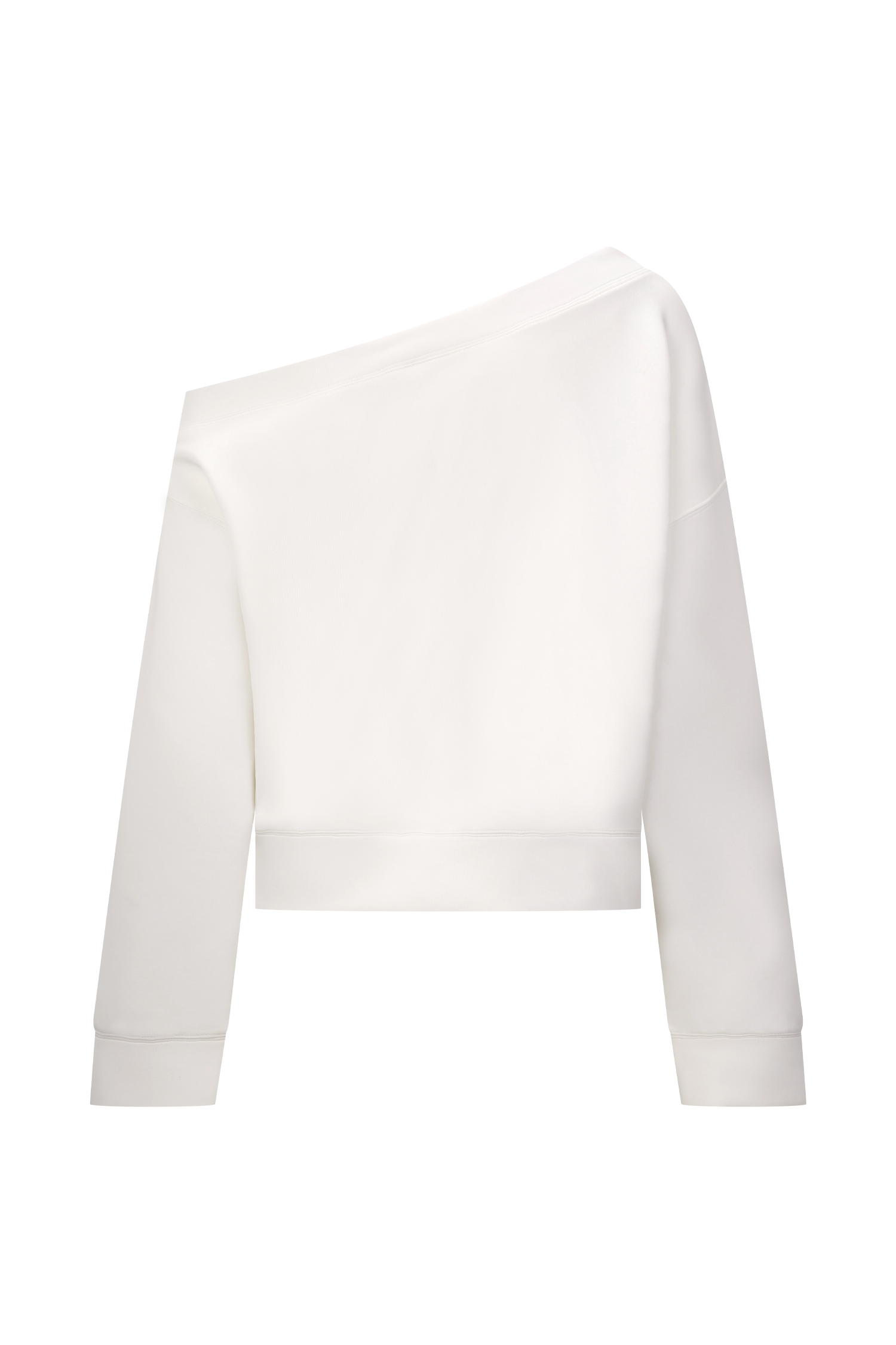 Aiden Slouchy Crew Jumper - Ivory