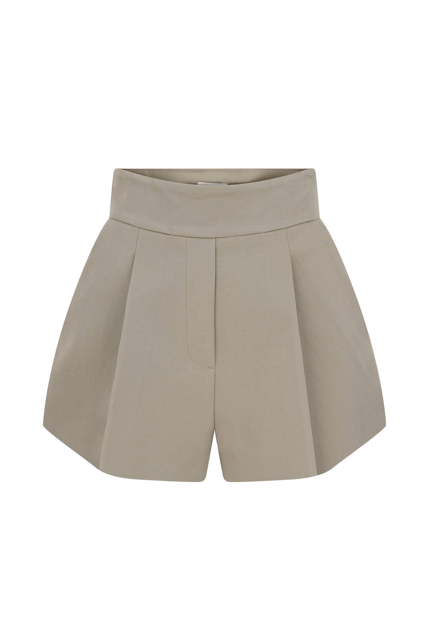 Alden High Waisted Short - Pebble