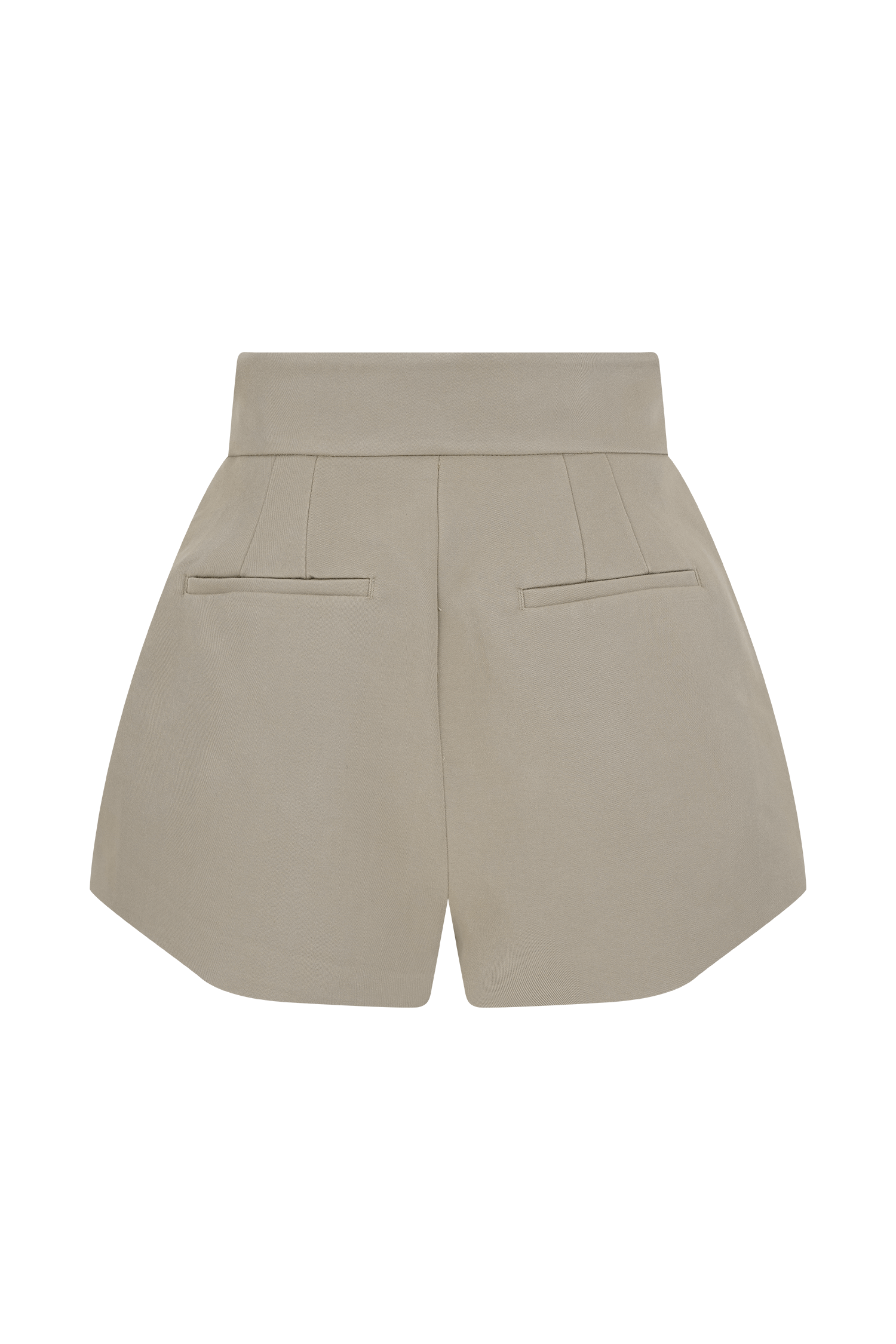 Alden High Waisted Short - Pebble