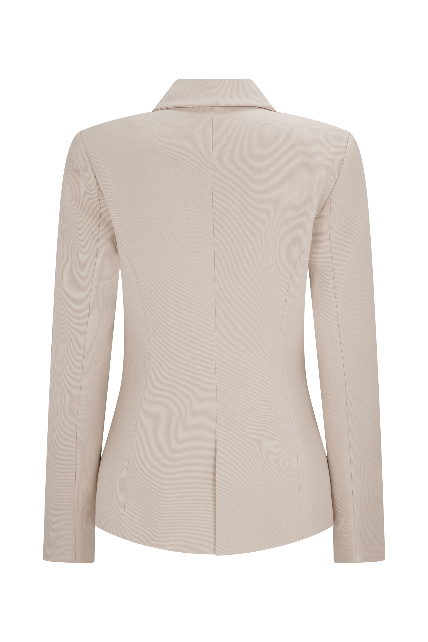 Max Cinched Waist Blazer - Ivory Stone
